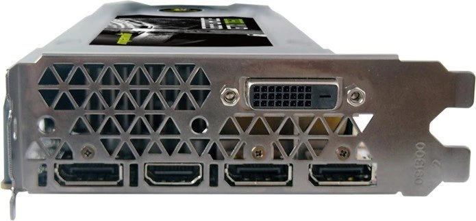 Manli GeForce GTX 1060 Heatsink with Blower Fan, 6GB GDDR5, DVI, HDMI, 3x DP