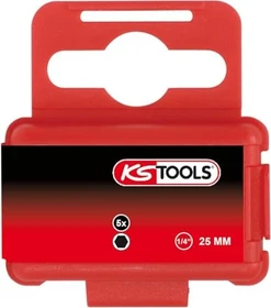 KS Tools TORSIONpower Innensechskant Bit 1/4", 6x25mm, 5 Stück