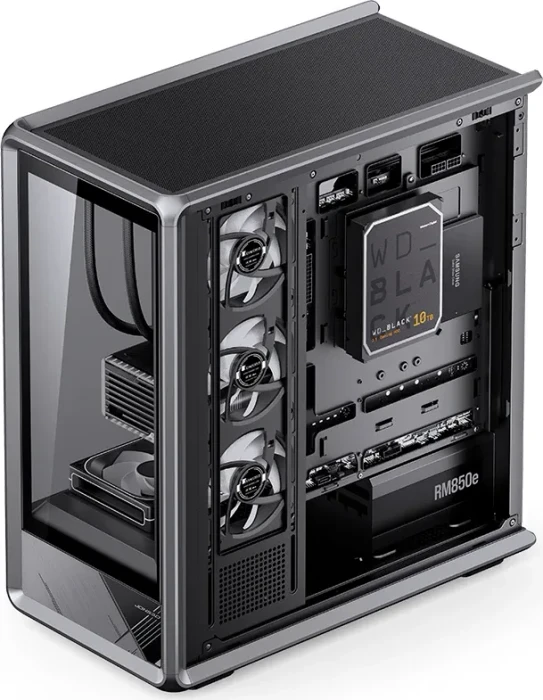 Jonsbo D401 Black, Glasfenster