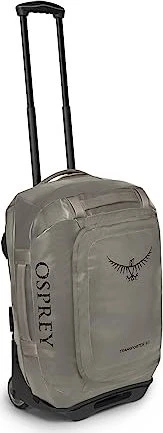 Osprey Transporter Wheeled Duffel 40 concrete tan