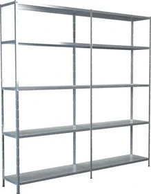 Schulte Lagertechnik PowerMAX Schwerlastregal 200x200x35cm verzinkt