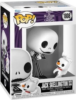 FunKo Pop! Disney - Nightmare Before Christmas - Buddy Jack Skellington with Zero