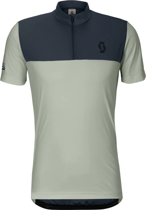 Scott Endurance LT Trikot kurzarm spray grey/dark blue (Herren)