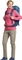 Jack Wolfskin Kolbenberg Hooded FZ Jacke bubblegum (Damen) Vorschaubild