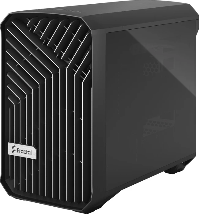 Fractal Design Torrent Nano Black TG Dark Tint, Glasfenster, Mini-ITX