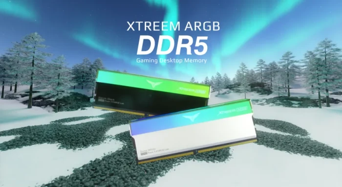 TeamGroup T-Force XTREEM ARGB Snow White UDIMM 64GB Kit, DDR5-6400, CL34-44-44-84