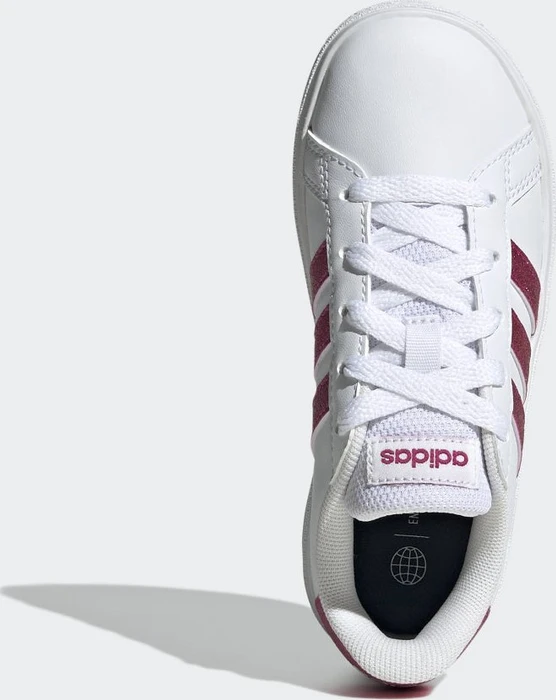 adidas Grand Court Lifestyle Tennis Lace-Up cloud white/team real magenta (Junior)