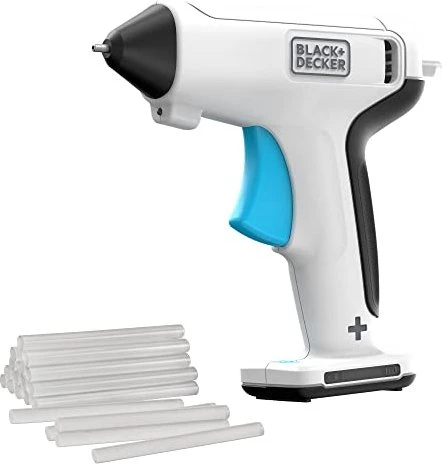 Black&Decker BCGL115-XJ Akku-Heißklebepistole inkl. Akku 1.5Ah