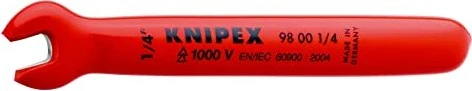 Knipex Einmaulschlüssel zöllig, 1/4"x108mm