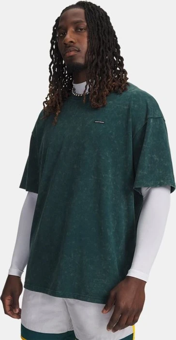 Under Armour Heavyweight Logo Wash T-Shirt kurzarm (Herren)