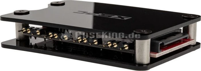 XSPC RGB Splitter Hub, 8-fach, schwarz