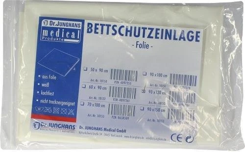 Dr. Junghans Medical Folie Bettschutzeinlage, 90x120cm, 1 Stück