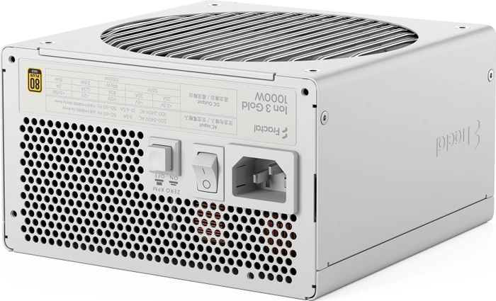 Fractal Design Ion 3 Gold weiß 1000W, ATX 3.1