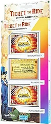 Gamegenic Ticket to Ride Art Sleeves Classic, 152 Stück