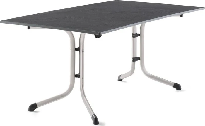 Sieger Boulevard vivodur Klapptisch 165x95cm graphit/schieferdekor anthrazit