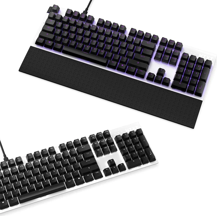 NZXT Function, matt, LEDs RGB, hot-swap, weiß, Gateron RED, USB, DE