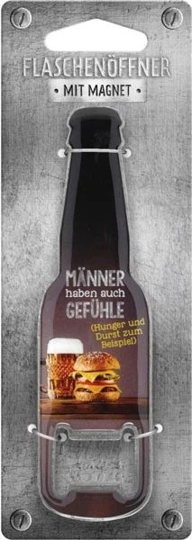 Sheepworld Flaschenöffner "Männer haben auch Gefühle"