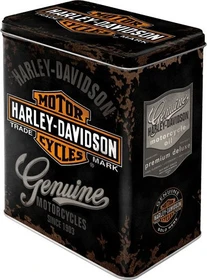 Nostalgic Art Retro Harley-Davidson - Genuine Logo Aufbewahrungsbehälter 3l
