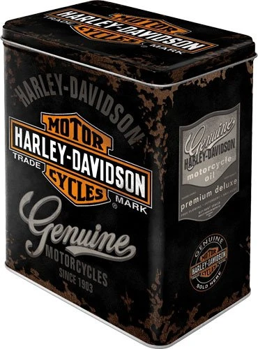 Nostalgic Art Retro Harley-Davidson - Genuine Logo Aufbewahrungsbehälter 3l