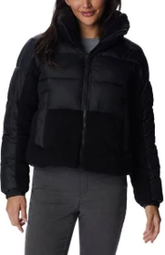 Columbia Leadbetter Point Sherpa Hybrid Jacke schwarz (Damen)