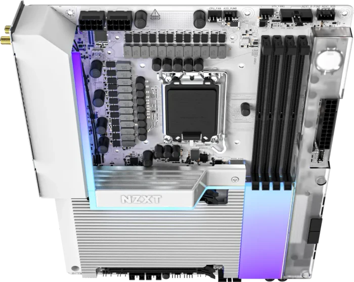 NZXT N9 Z890 White (Intel 1851)