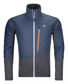 Ortovox Westalpen Swisswool Hybrid Funktionsjacke black steel (Herren)