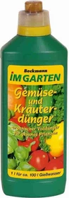 Beckmann Bio Gemüse- und Kräuterdünger, 1l