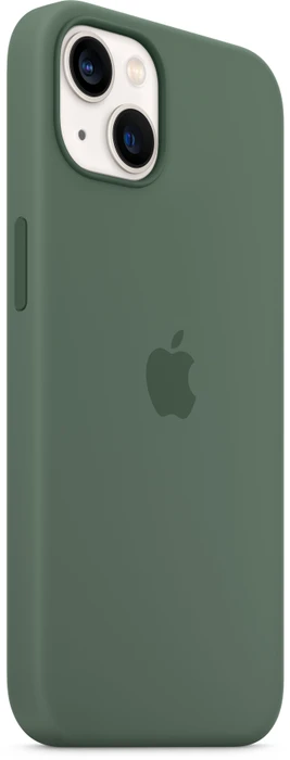 Apple Silikon Case mit MagSafe für iPhone 13 Eukalyptus