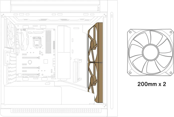 ASUS ProArt PA602 Wood Edition Retro Brown, braun, Metal Panel