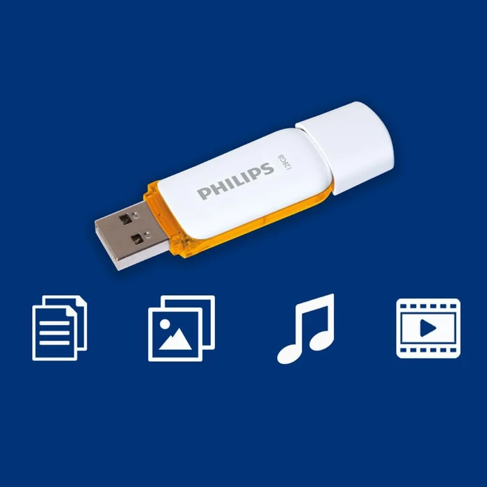 Philips Snow Edition 128GB, USB-A, USB 2.0, 3er-Pack
