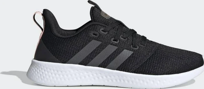adidas Puremotion core black/grey six/light flash orange (Damen)