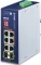 Planet IGS-824UPT Industrial Railmount Gigabit Switch, 6x RJ-45, 2x SFP, 240W PoE++ Vorschaubild