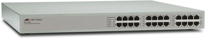 Allied Telesis Rackmount Gigabit PoE-Injektor, 24x RJ-45, 360W PoE+