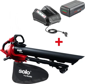 Solo by AL-KO Premium LBV 3690 Akku-Laubsauger/-bläser inkl. Akku 4.0Ah