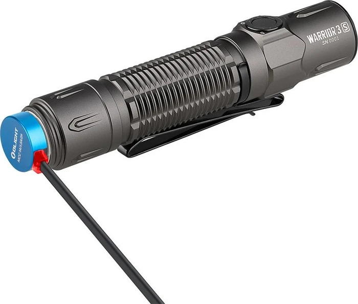 OLight Warrior 3S Taschenlampe gunmetal grey