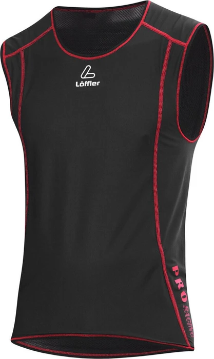 Löffler Windstopper Singlet Transtex Light Funktionsshirt ärmellos schwarz (Herren)