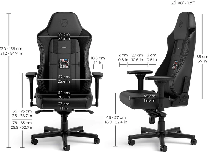 noblechairs Hero Darth Vader Edition Gamingstuhl, schwarz