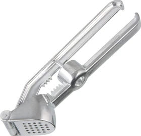 Fackelmann Aluminium Knoblauchpresse und Entsteiner 3in1