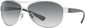 Ray-Ban RB3386 67mm silver-black/grey gradient