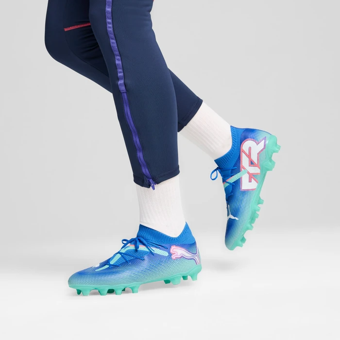 Puma Future 7 Pro FG/AG bluemazing/puma white/electric peppermint