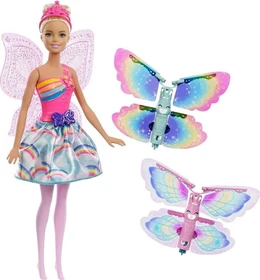 Mattel Barbie - Dreamtopia Regenbogen-Königreich Magische Flügel-Fee