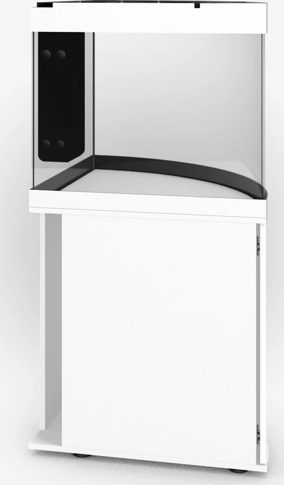 Juwel Trigon 190 LED Aquarium-Set mit Unterschrank, weiß/weiß, 190l