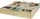 Muddy Buddy Beach Rebell Sandkasten natur (80011)