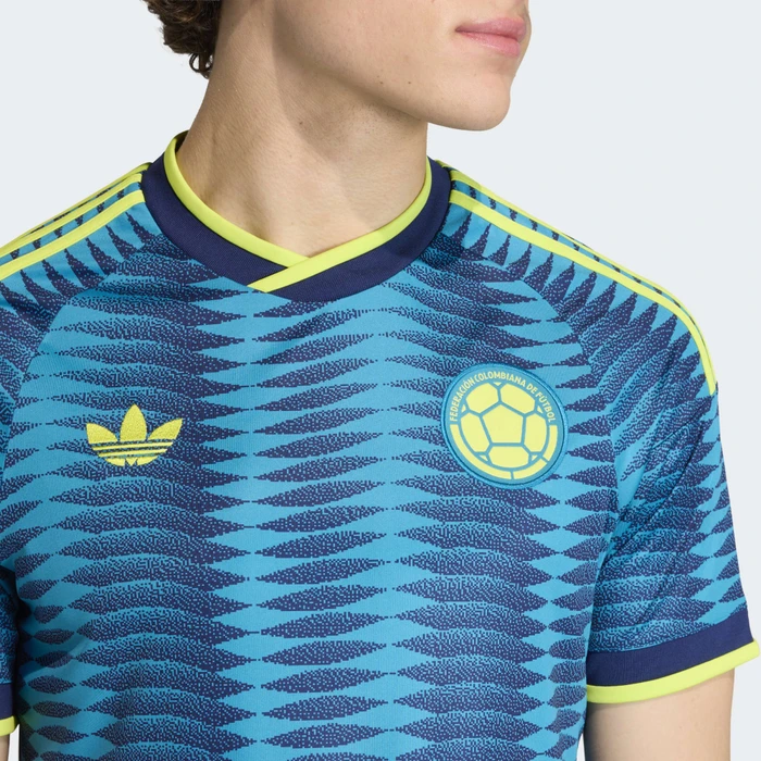adidas FIFA WM 2026 Kolumbien Authentic Auswärtstrikot kurzarm mystery petrol/team navy blue 2 (Herren)