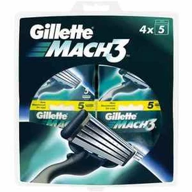 Gillette Mach3 Rasierklinge, 20 Stück