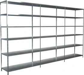 Schulte Lagertechnik PowerMAX Schwerlastregal 340x230x50cm verzinkt