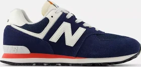 New Balance 574 nb navy/blast red (Junior)