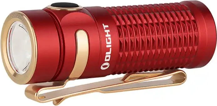 OLight Baton 3 Kit Taschenlampe rot