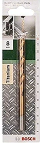 Bosch DIY HSS-TiN Metallbohrer, 8x75x117mm, 1 Stück