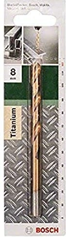 Bosch DIY HSS-TiN Metallbohrer, 8x75x117mm, 1 Stück